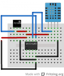 wire library for attiny85