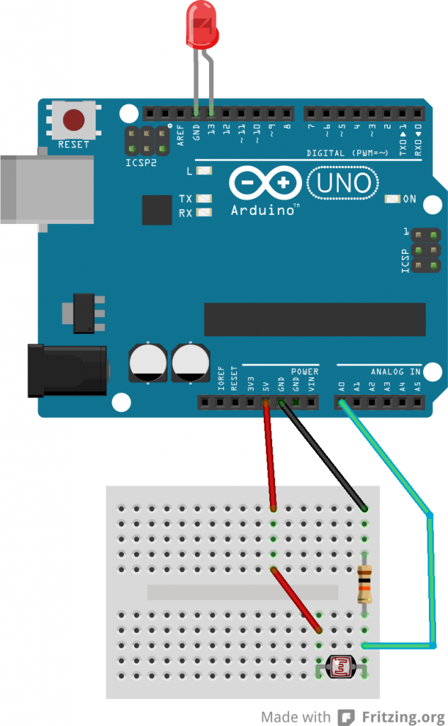 Arduino : a laser tag and a photo resistor – Erwan's Blog